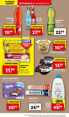 Lidl Čtvrtek od 26.6. do 29.6.2025
