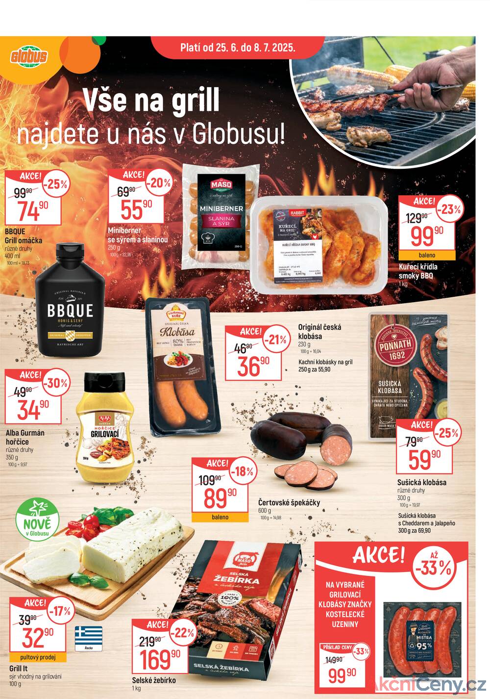 Leták Globus - Akční leták Globus 25.6. - 8.7.2025 - Globus České Budějovice - strana 2 Leták Globus - Akční leták Globus 25.6. - 8.7.2025 - Globus České Budějovice - strana 2