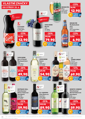 Kaufland 25.6. - 1.7. - Kaufland - Třeboň