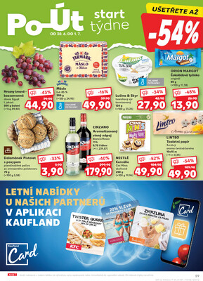 Kaufland 25.6. - 1.7. - Kaufland - Třeboň