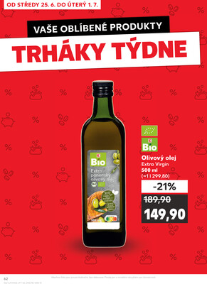 Kaufland 25.6. - 1.7. - Kaufland - Třeboň