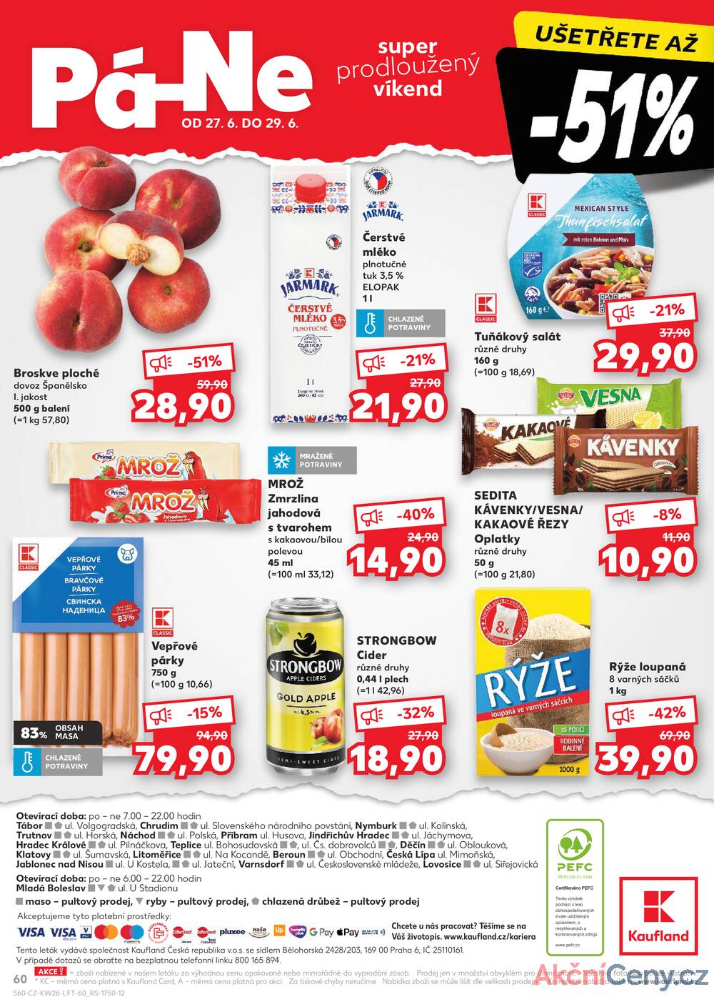 Leták Kaufland - Kaufland 25.6. - 1.7. - Kaufland - Litoměřice - strana 60
