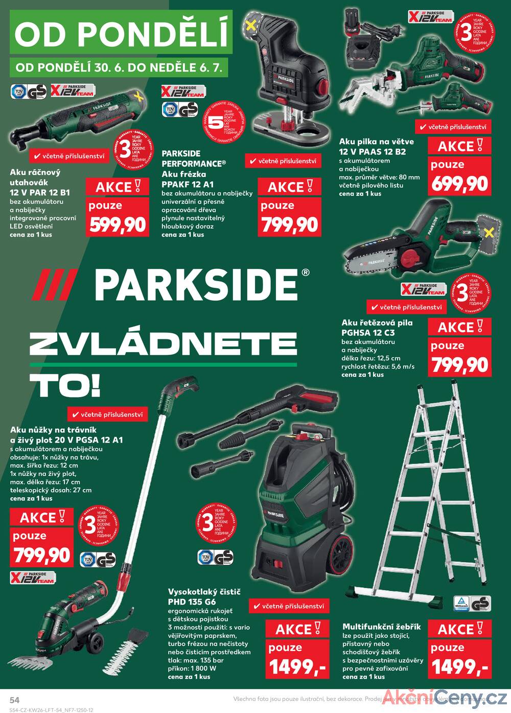 Leták Kaufland - Kaufland 25.6. - 1.7. - Kaufland - Náchod - strana 54