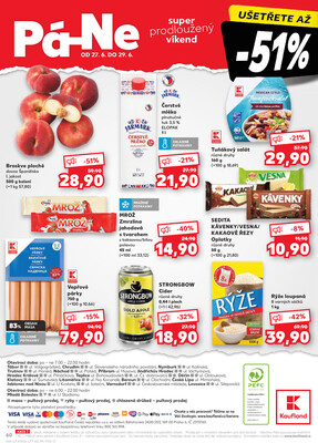 Kaufland 25.6. - 1.7. - Kaufland - Náchod
