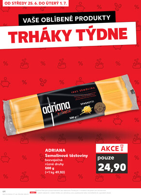 Kaufland 25.6. - 1.7. - Kaufland - Děčín