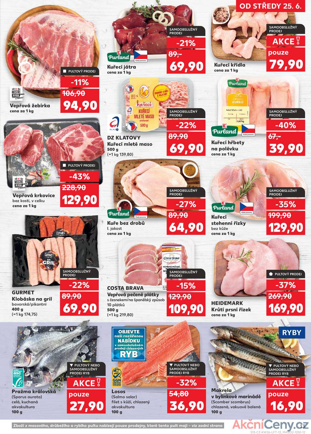 Leták Kaufland - Kaufland 25.6. - 1.7. - Kaufland - Teplice - strana 13