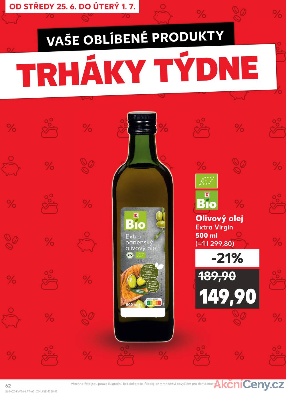 Leták Kaufland - Kaufland 25.6. - 1.7. - Kaufland - Hodonín (Dvořákova) - strana 62