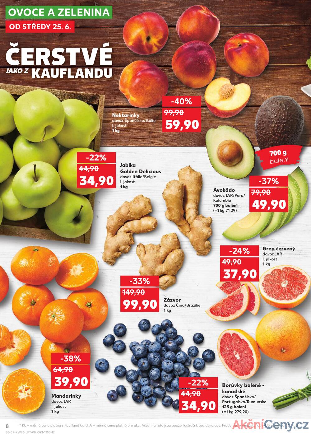 Leták Kaufland - Kaufland 25.6. - 1.7. - Kaufland - Hodonín (Konečná) - strana 8