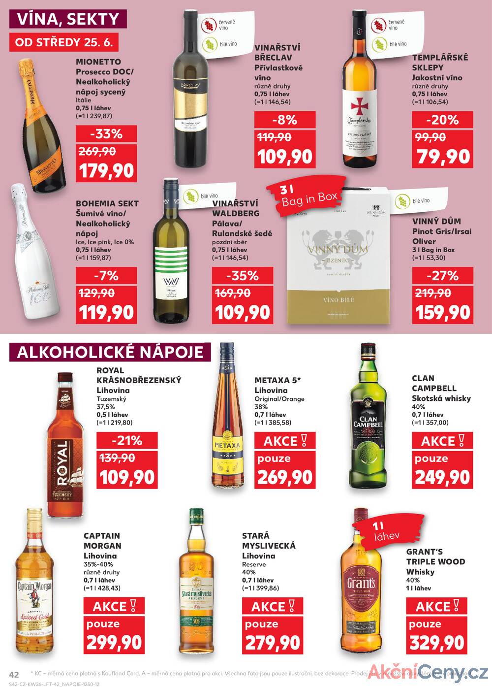 Leták Kaufland - Kaufland 25.6. - 1.7. - Kaufland - Boskovice - strana 42