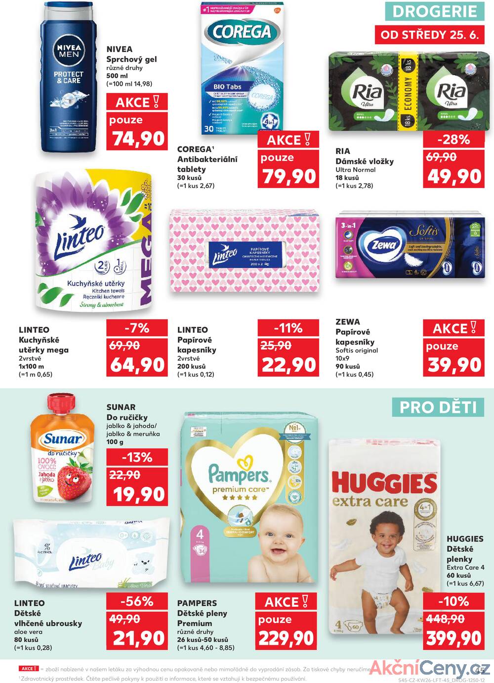 Leták Kaufland - Kaufland 25.6. - 1.7. - Kaufland Praha-Barrandov - strana 45