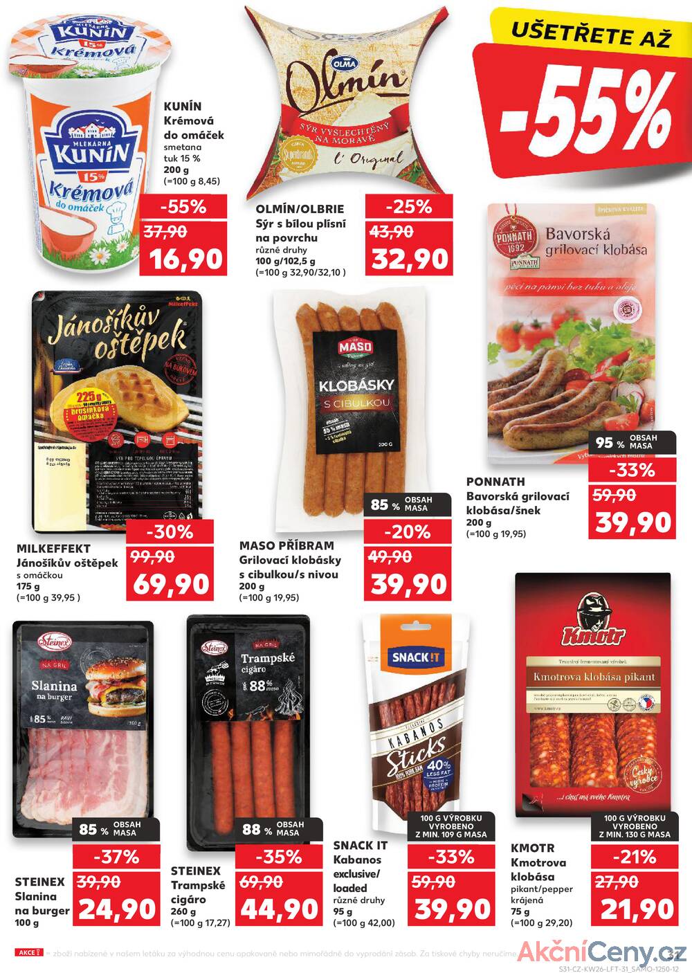 Leták Kaufland - Kaufland 25.6. - 1.7. - Kaufland - Praha 12 (Modřany) - strana 31