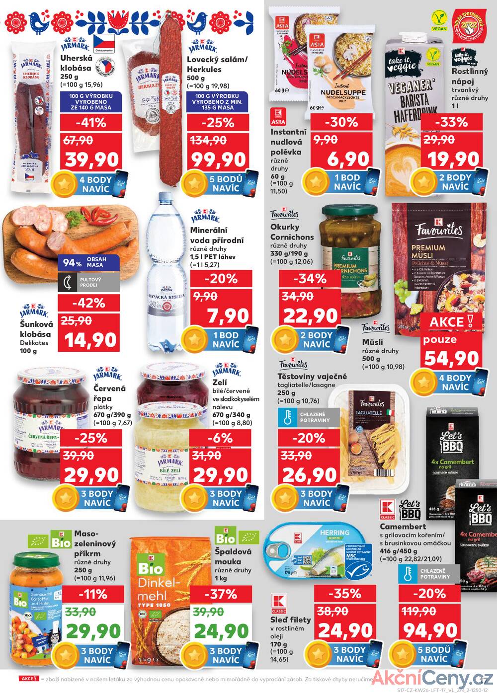 Leták Kaufland - Kaufland 25.6. - 1.7. - Kaufland - Znojmo (Dukelských bojovníků) - strana 17
