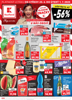Leták Kaufland 25.6. - 1.7. - Kaufland - Šternberk