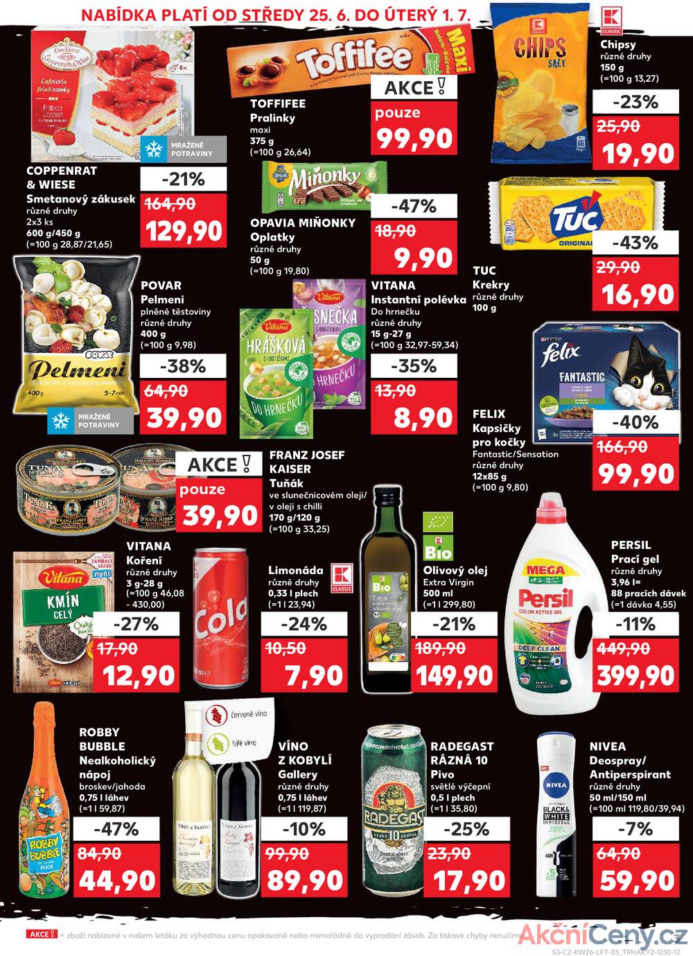 Leták Kaufland - Kaufland 25.6. - 1.7. - Kaufland - Brandýs nad Labem - strana 3