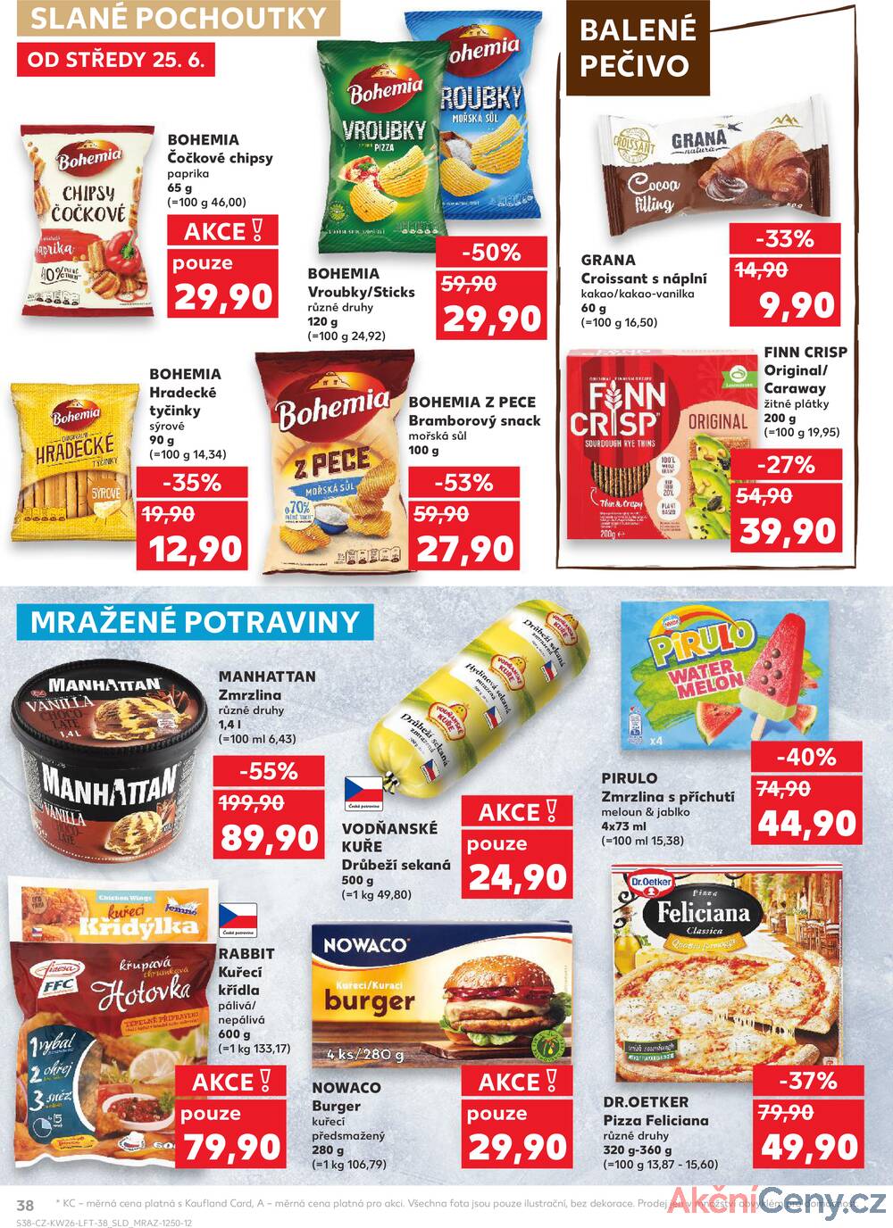 Leták Kaufland - Kaufland 25.6. - 1.7. - Kaufland - Brandýs nad Labem - strana 38