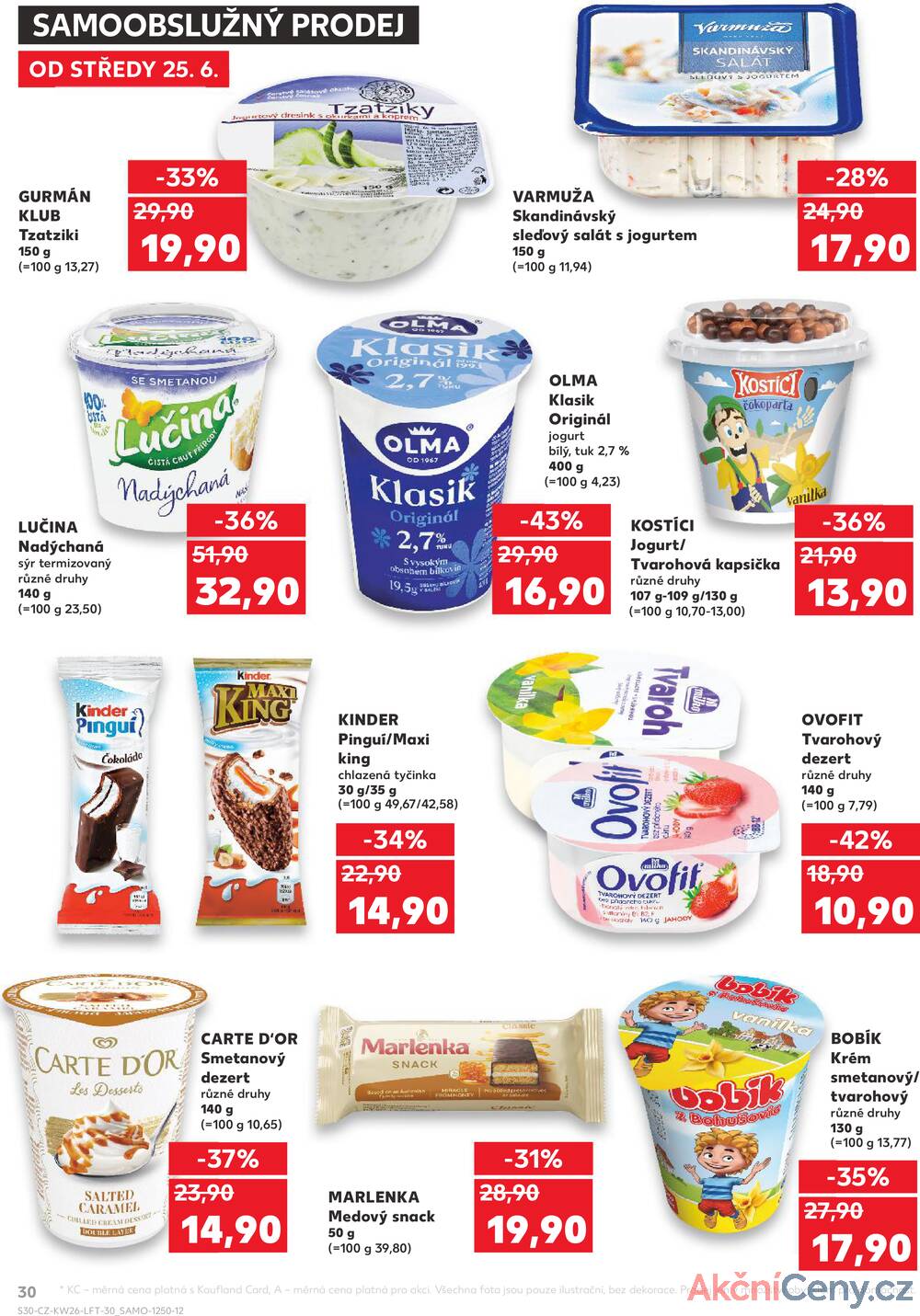 Leták Kaufland - Kaufland 25.6. - 1.7. - Kaufland - Kutná Hora - strana 30