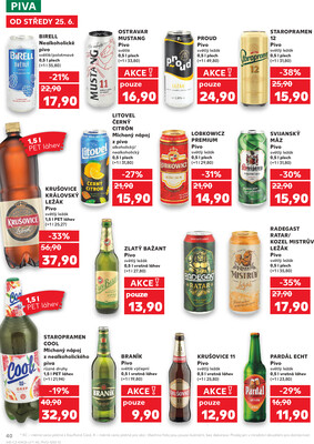 Kaufland 25.6. - 1.7. - Kaufland - Kutná Hora