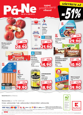 Kaufland 25.6. - 1.7. - Kaufland - Kutná Hora