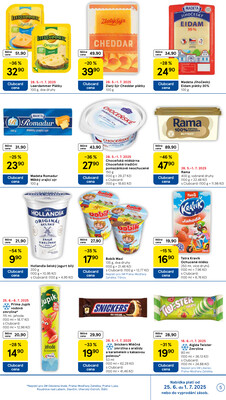 Tesco supermarkety od 25.6. do 1.7.2025