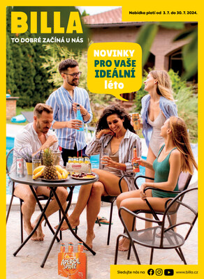 Leták Billa katalog od 3.7. do 30.7.2025