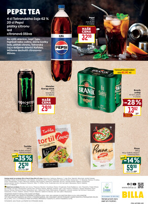 Billa katalog od 2.7. do 29.7.2025