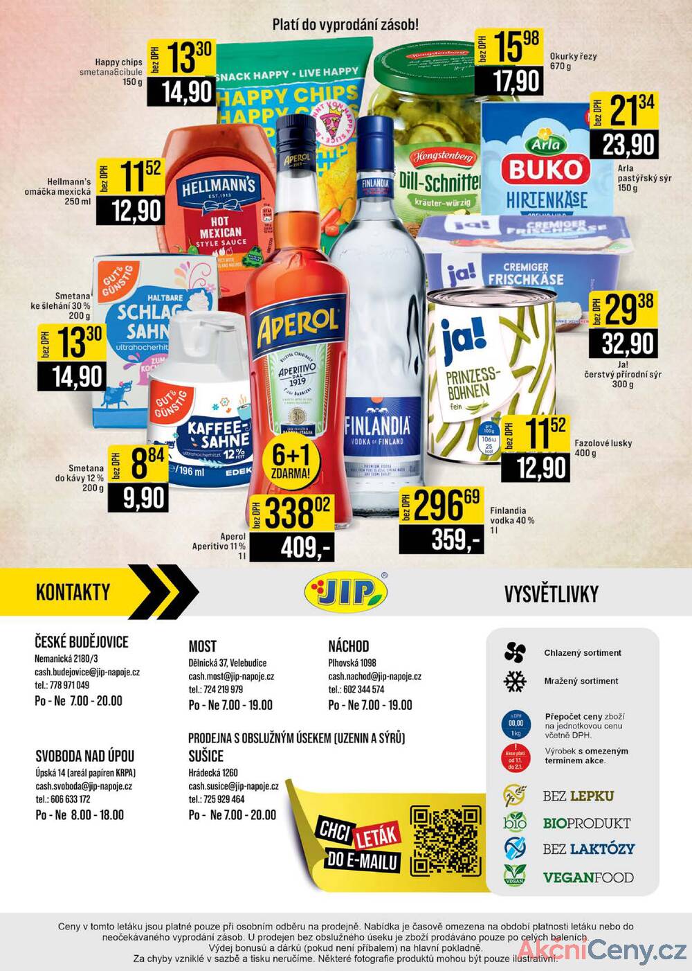 Leták JIP - JIP Cash & Carry České Budějovice, Most, Náchod, Polička, Sušice a Svoboda nad Úpou od 25.6. do 1.7.2025 - strana 24
