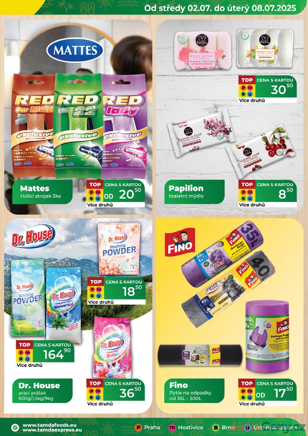 Leták Tamda Foods - Tamda Foods od 2.7. do 8.7.2025 - strana 21