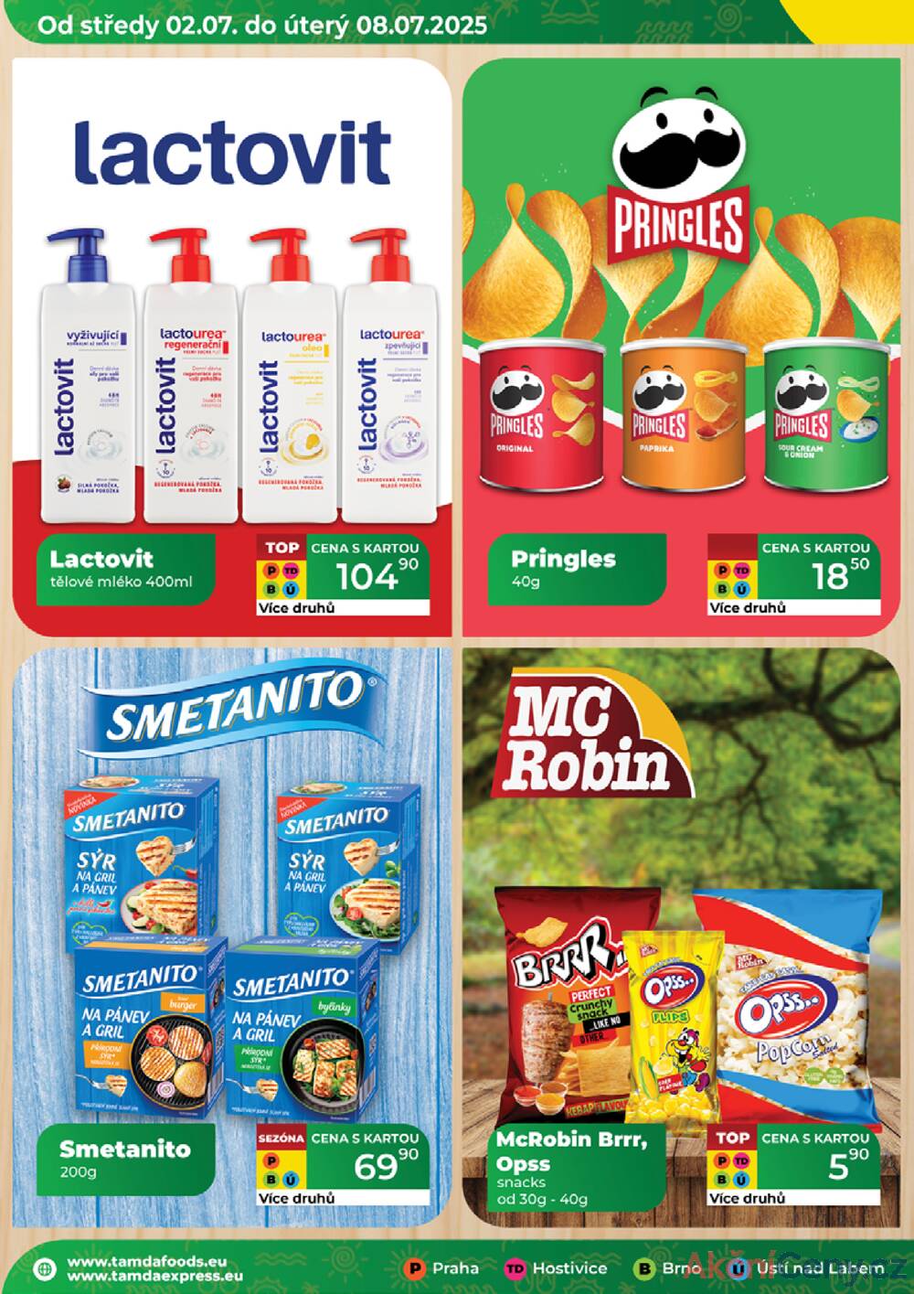Leták Tamda Foods - Tamda Foods od 2.7. do 8.7.2025 - strana 22