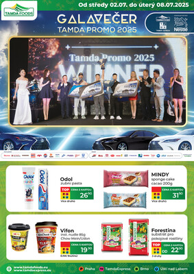leták Tamda Foods