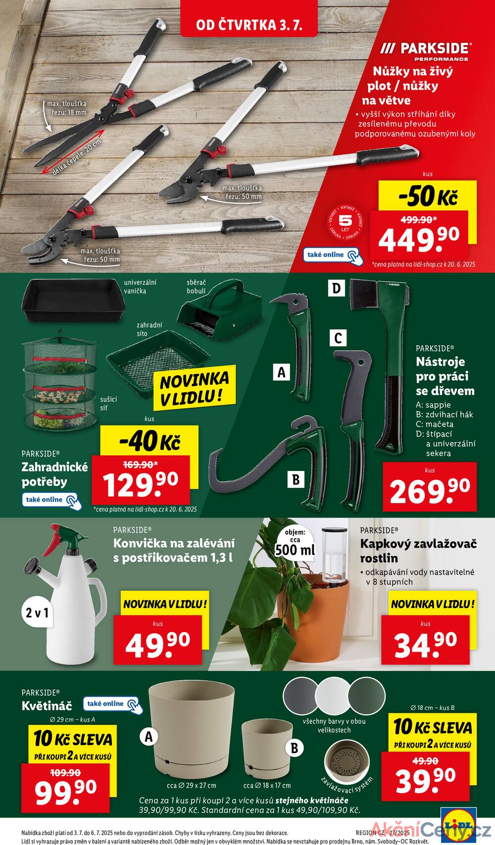 Leták Lidl - Lidl Spotřební zboží 30.6. - 6.7. - strana 23