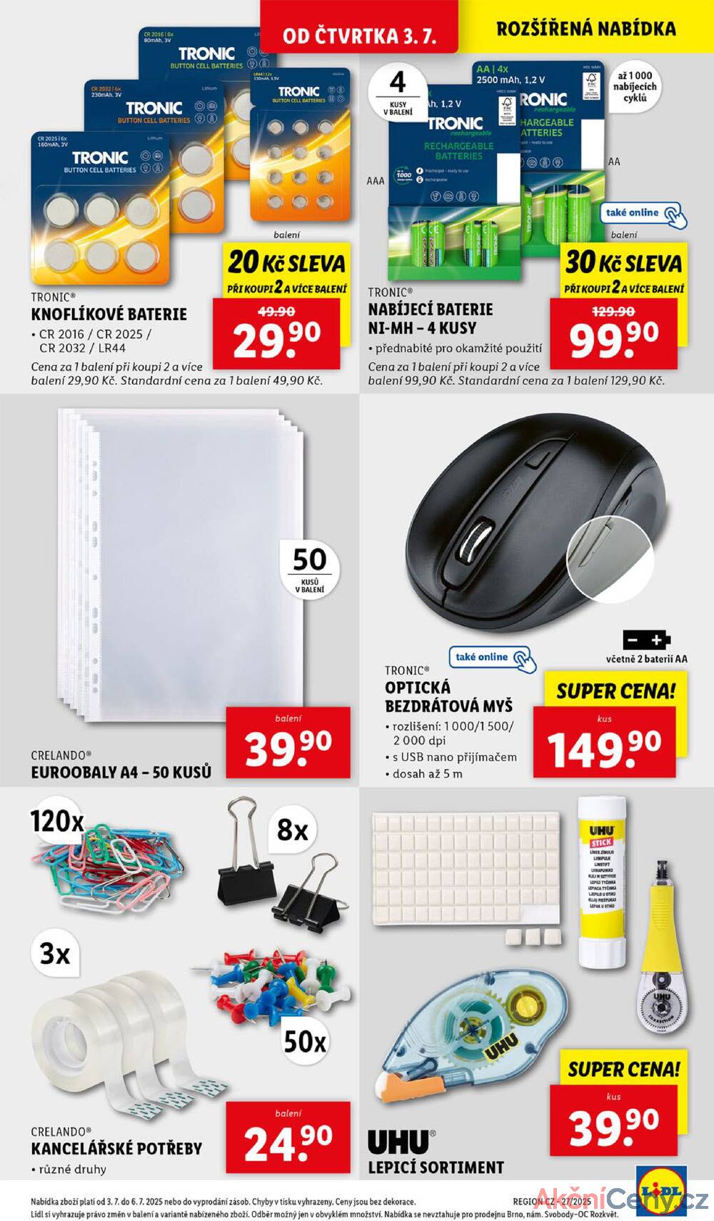 Leták Lidl - Lidl Spotřební zboží 30.6. - 6.7. - strana 27