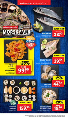 Lidl Čtvrtek od 3.7. do 6.7.2025