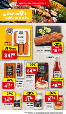 Lidl Čtvrtek od 3.7. do 6.7.2025