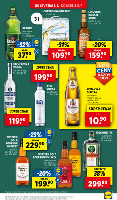 Lidl Čtvrtek od 3.7. do 6.7.2025