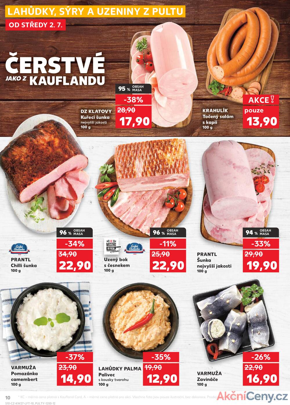 Leták Kaufland - Kaufland 2.7. - 8.7. - Kaufland - Louny - strana 10