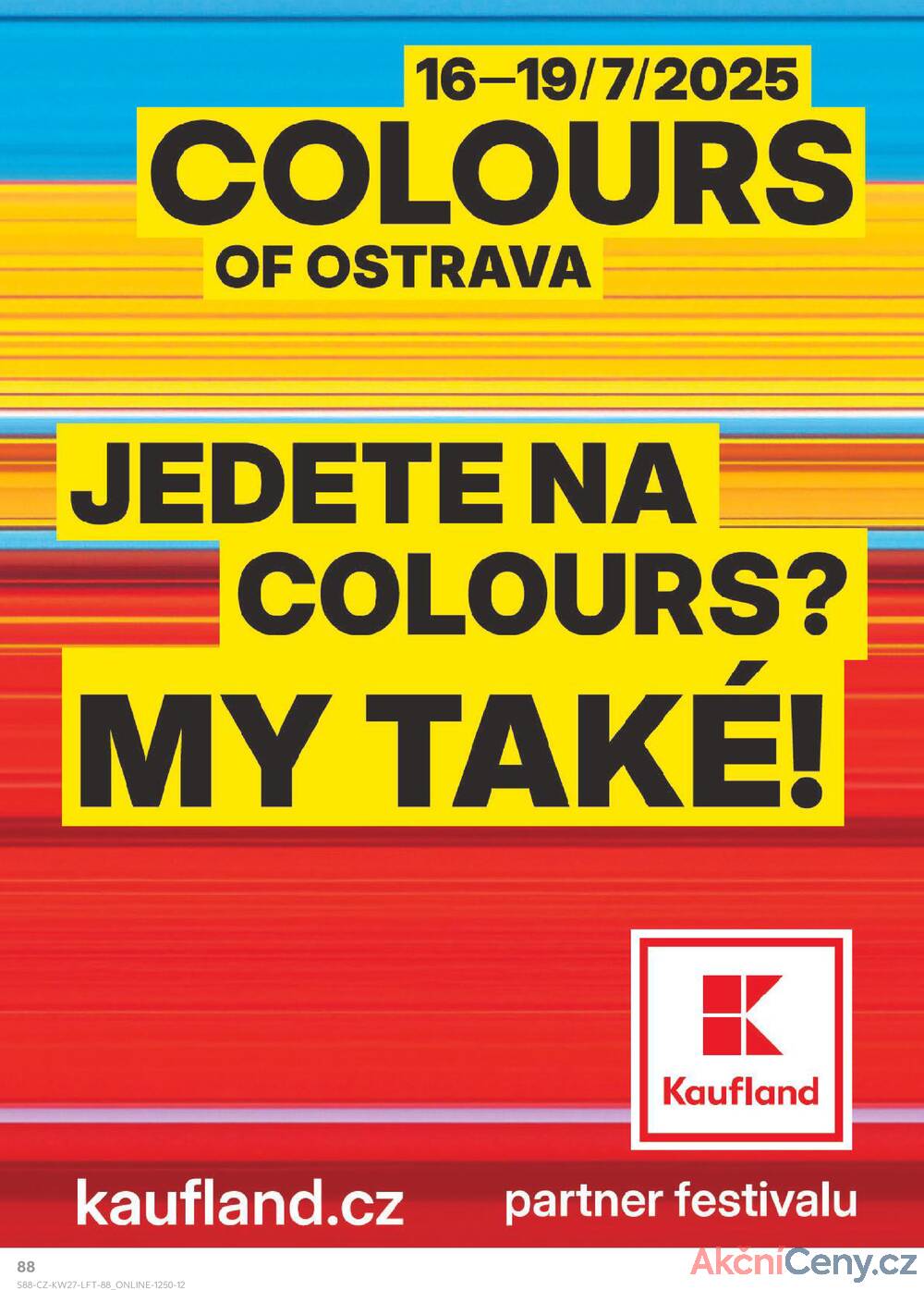 Leták Kaufland - Kaufland 2.7. - 8.7. - Kaufland - Čáslav - strana 88