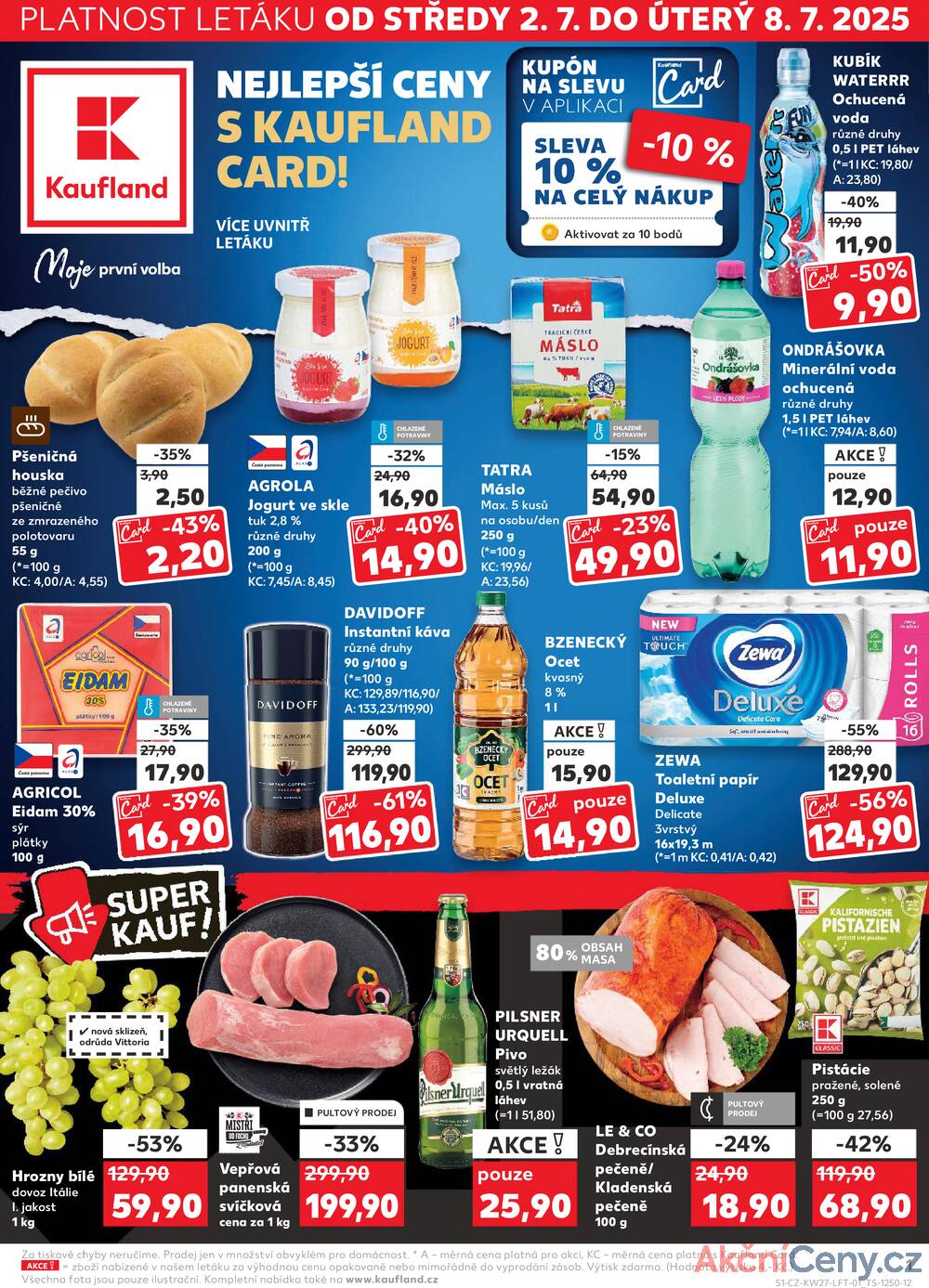 Leták Kaufland - Kaufland 2.7. - 8.7. - Kaufland - Mladá Boleslav - strana 1