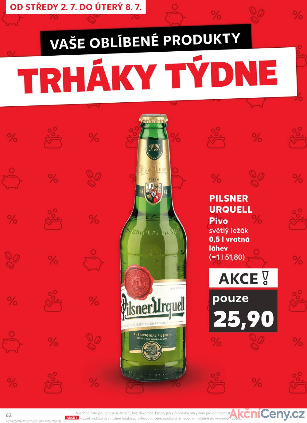 Leták Kaufland - Kaufland 2.7. - 8.7. - Kaufland - Mladá Boleslav - strana 62