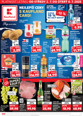 Leták Kaufland 2.7. - 8.7. - Kaufland - Liberec (Dr. M. Horákové)