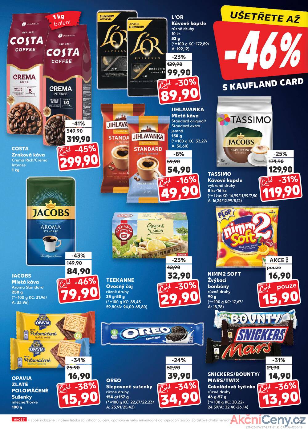 Leták Kaufland - Kaufland 2.7. - 8.7. - Kaufland - Praha 6 (Podbaba) - strana 21