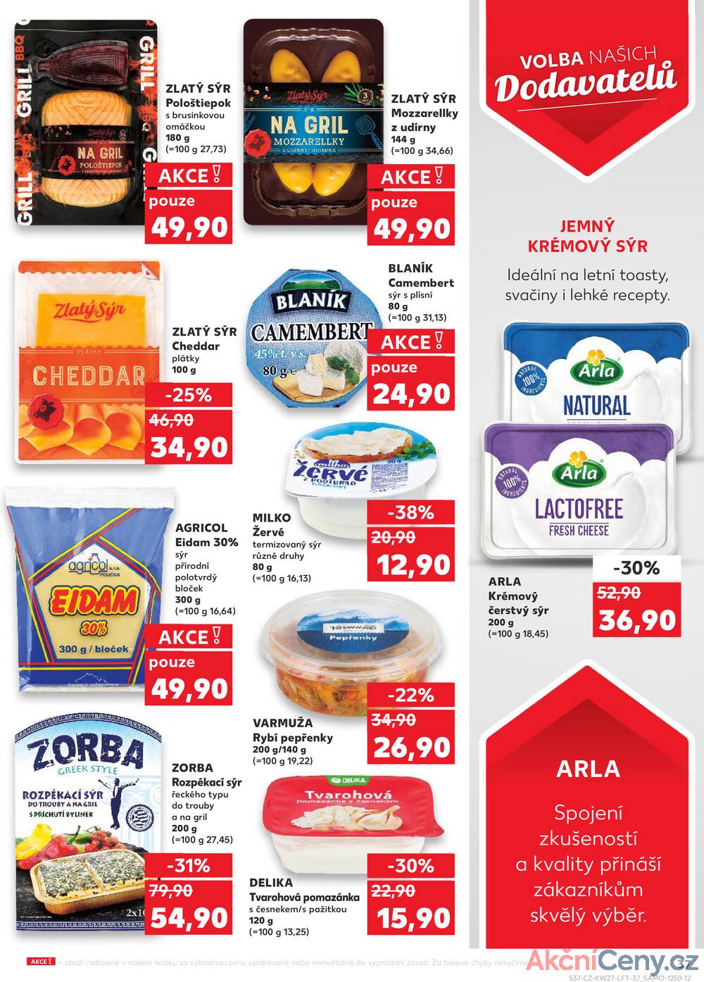Leták Kaufland - Kaufland 2.7. - 8.7. - Kaufland - Praha 6 (Podbaba) - strana 37