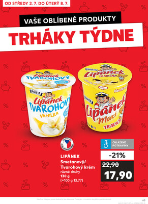 Kaufland 2.7. - 8.7. - Kaufland - Znojmo (Jarošova)