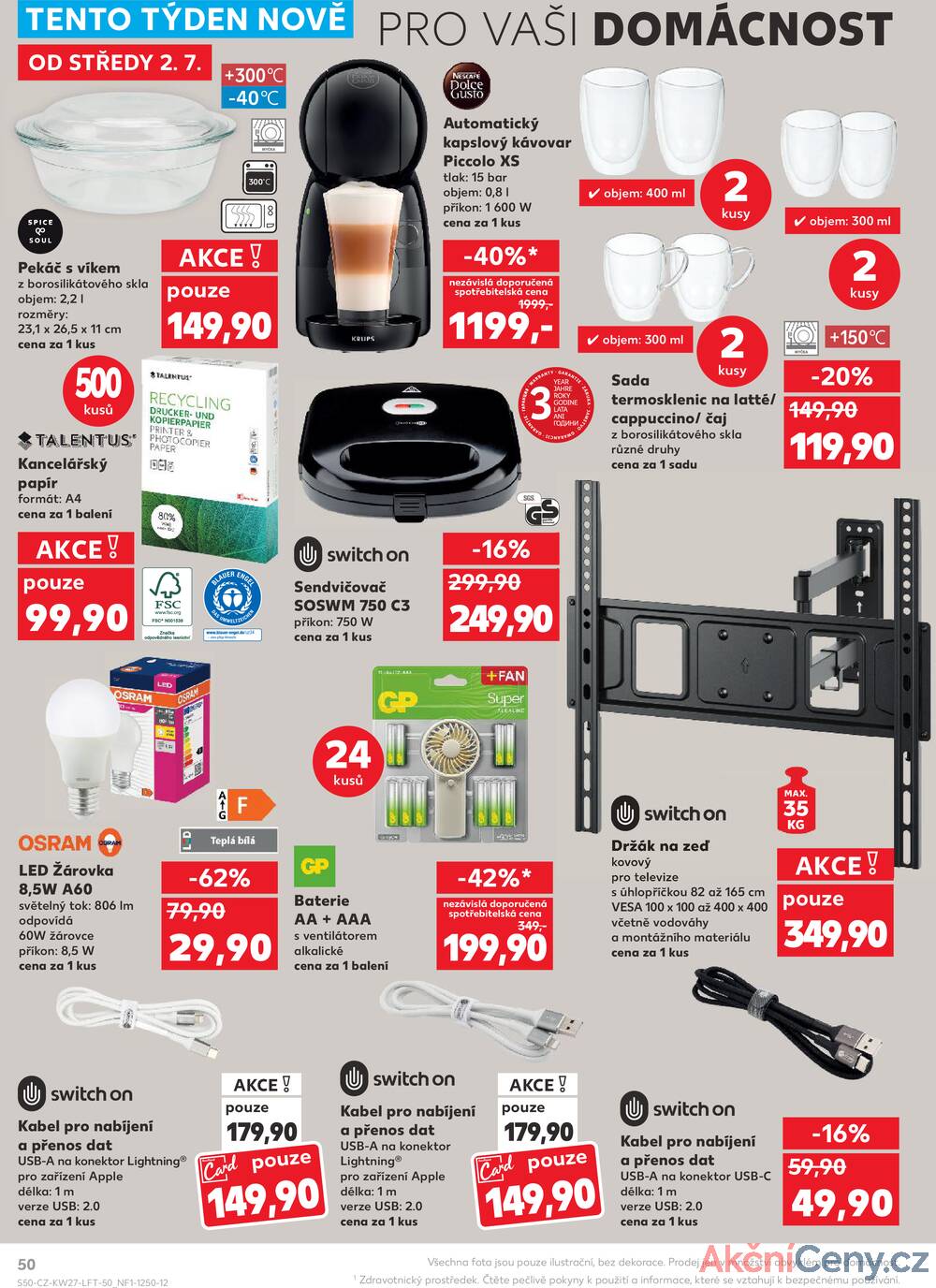 Leták Kaufland - Kaufland 2.7. - 8.7. - Kaufland - Vsetín - strana 50