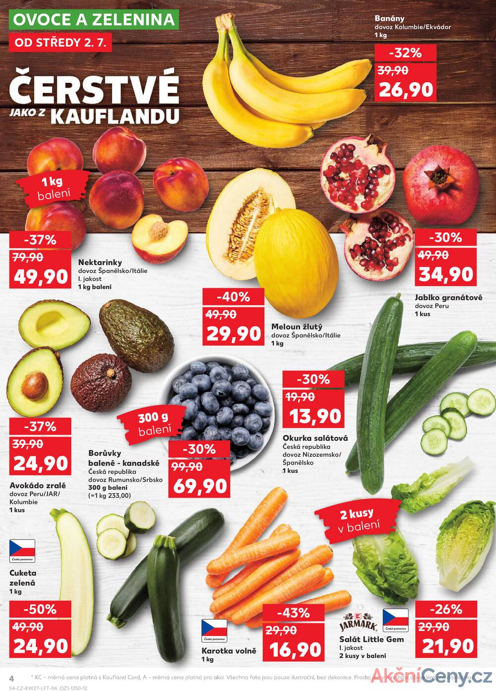 Leták Kaufland - Kaufland 2.7. - 8.7. - Kaufland - Pelhřimov - strana 4