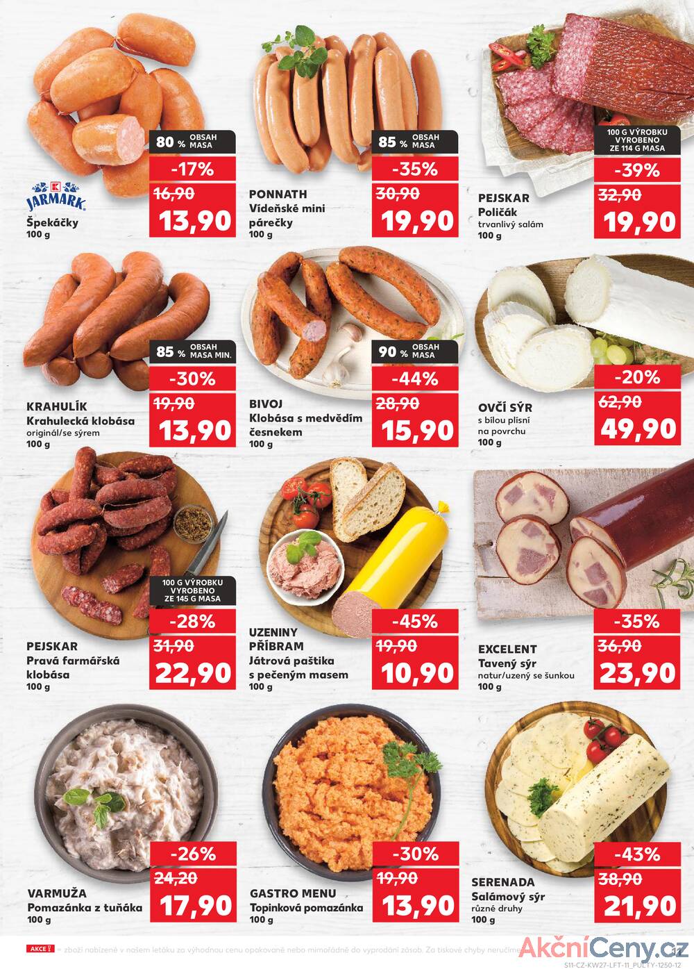 Leták Kaufland - Kaufland 2.7. - 8.7. - Kaufland - Praha 8 (Malý Klín) - strana 11