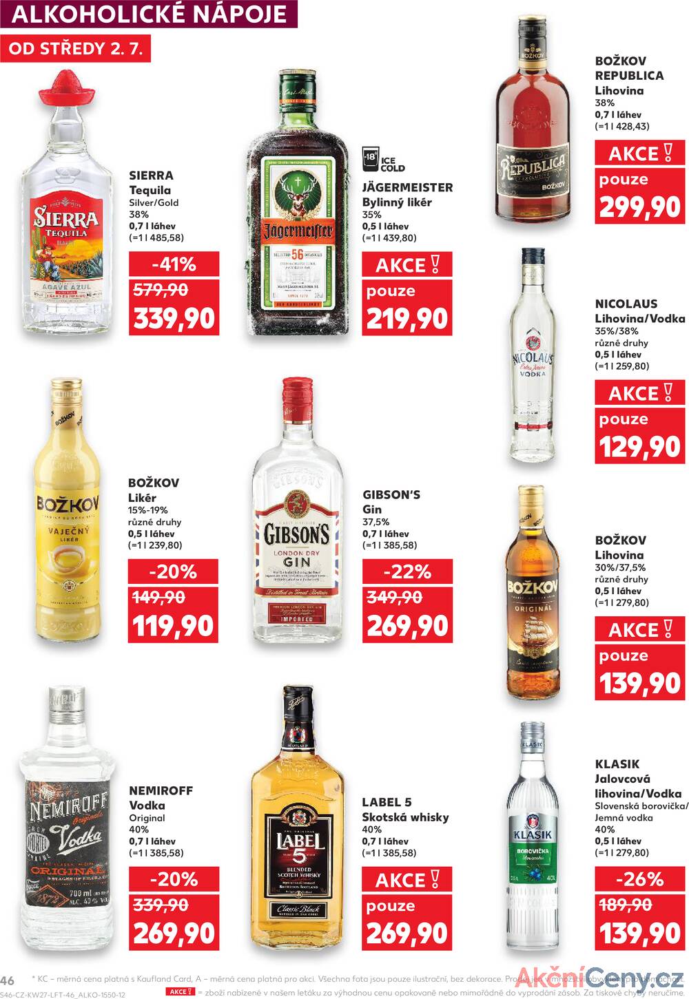 Leták Kaufland - Kaufland 2.7. - 8.7. - Kaufland - Praha 8 (Malý Klín) - strana 46