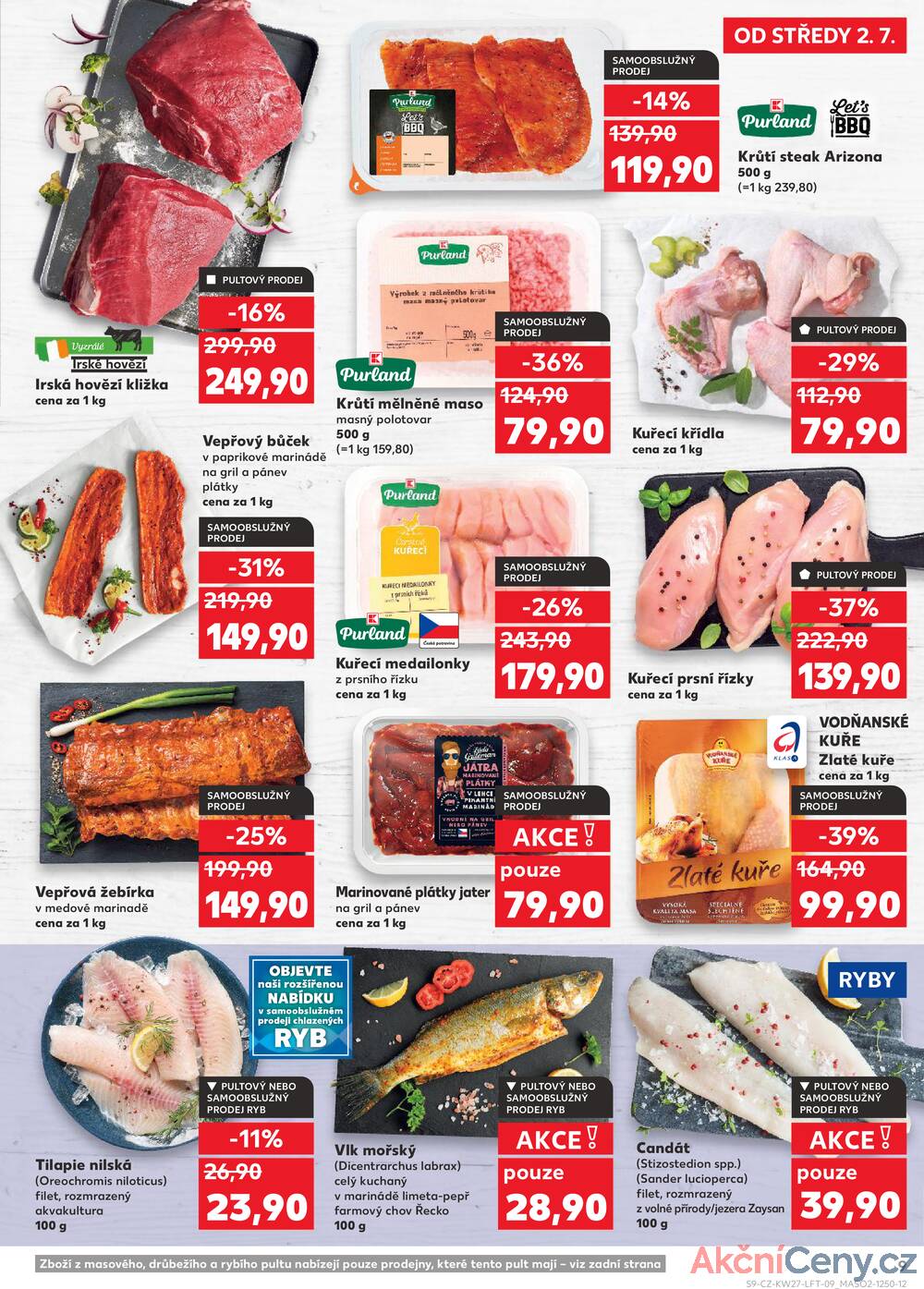 Leták Kaufland - Kaufland 2.7. - 8.7. - Kaufland - Valašské Meziříčí - strana 9