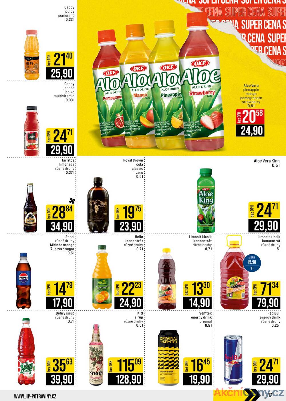 Leták JIP - JIP Cash & Carry Brno, Praha, Ostrava od 2.7. do 8.7.2025 - strana 17