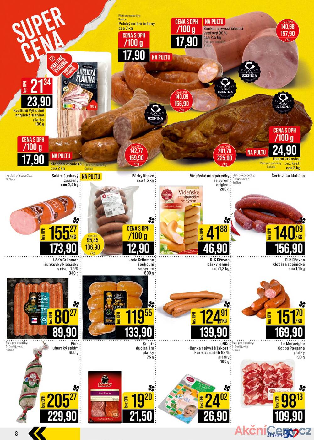Leták JIP - JIP Cash & Carry České Budějovice, Most, Náchod, Polička, Sušice a Svoboda nad Úpou od 2.7. do 8.7.2025 - strana 8
