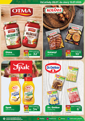 Tamda Foods od 9.7. do 15.7.2025
